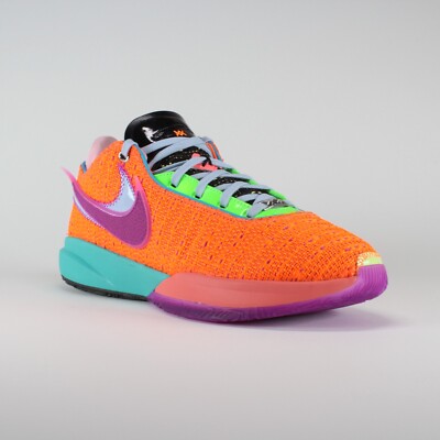 Nike Lebron XX 20 Orange Multicolor 'Chosen 1' DJ5423-800 Men's