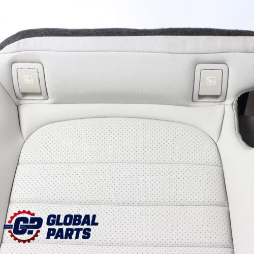 Mercedes C205 Rear Seat Bench Bottom Lower Covering Cup Holder Grey Leather - Picture 5 of 11