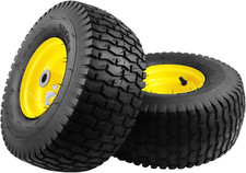 2 Mower Front Tires 15x6-6 For Cub Cadet Xt1 Lt50 Lt46 Super Lt-1550 Ltx-1046 Kw