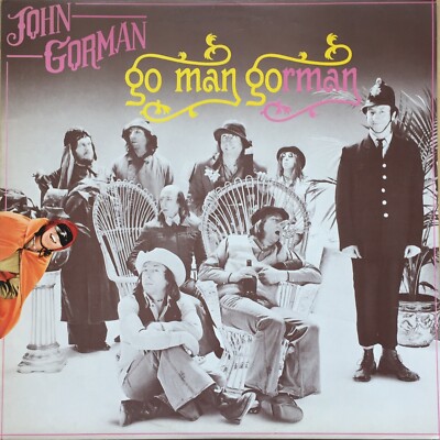 JOHN GORMAN GO MAN GORMAN 1977 UK DJM VINYL LP DJF 20491 NEAR MINT