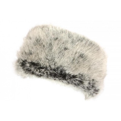 Bandeau Cache-oreilles En Fourrure Blanche - Taille Unique - Marque Nyls Création - Neuf Avec étiquettes
