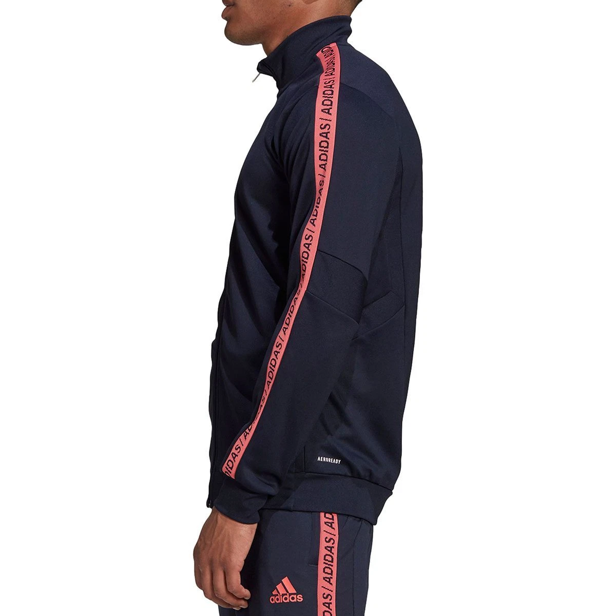 Adidas men's tiro 19 tape hotsell training jacket