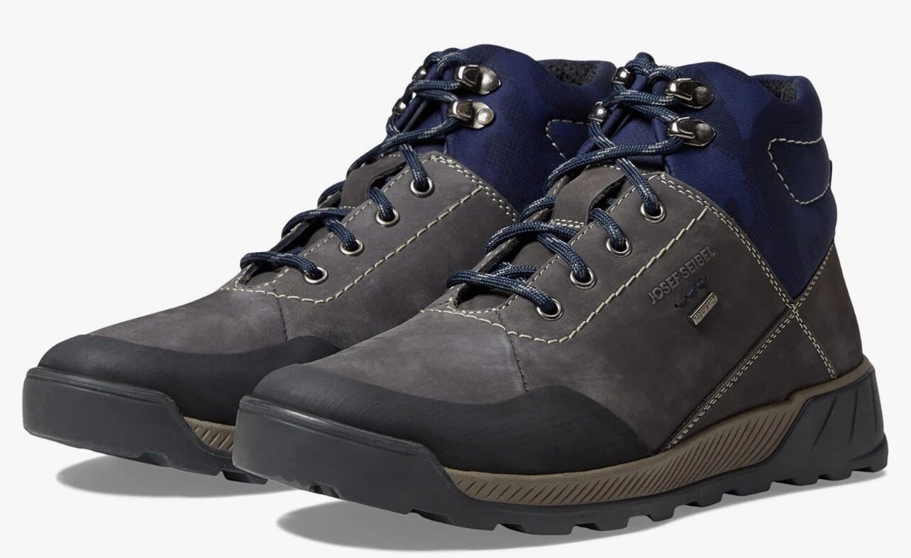 Josef Seibel Raymond 54 Waterproof Hiking Boots Men's Size EU 44 US 11 NWOB