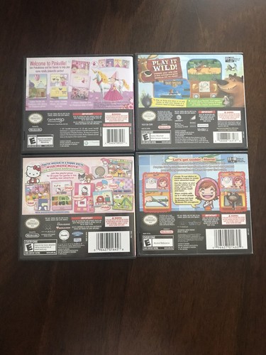 Nintendo DS Game Bundle-Hellos Kitty, Pinkalicious ,Cooking Mama, Off Season - Picture 2 of 11