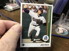 1989 Upper Deck #548 John Davis - NM-MT