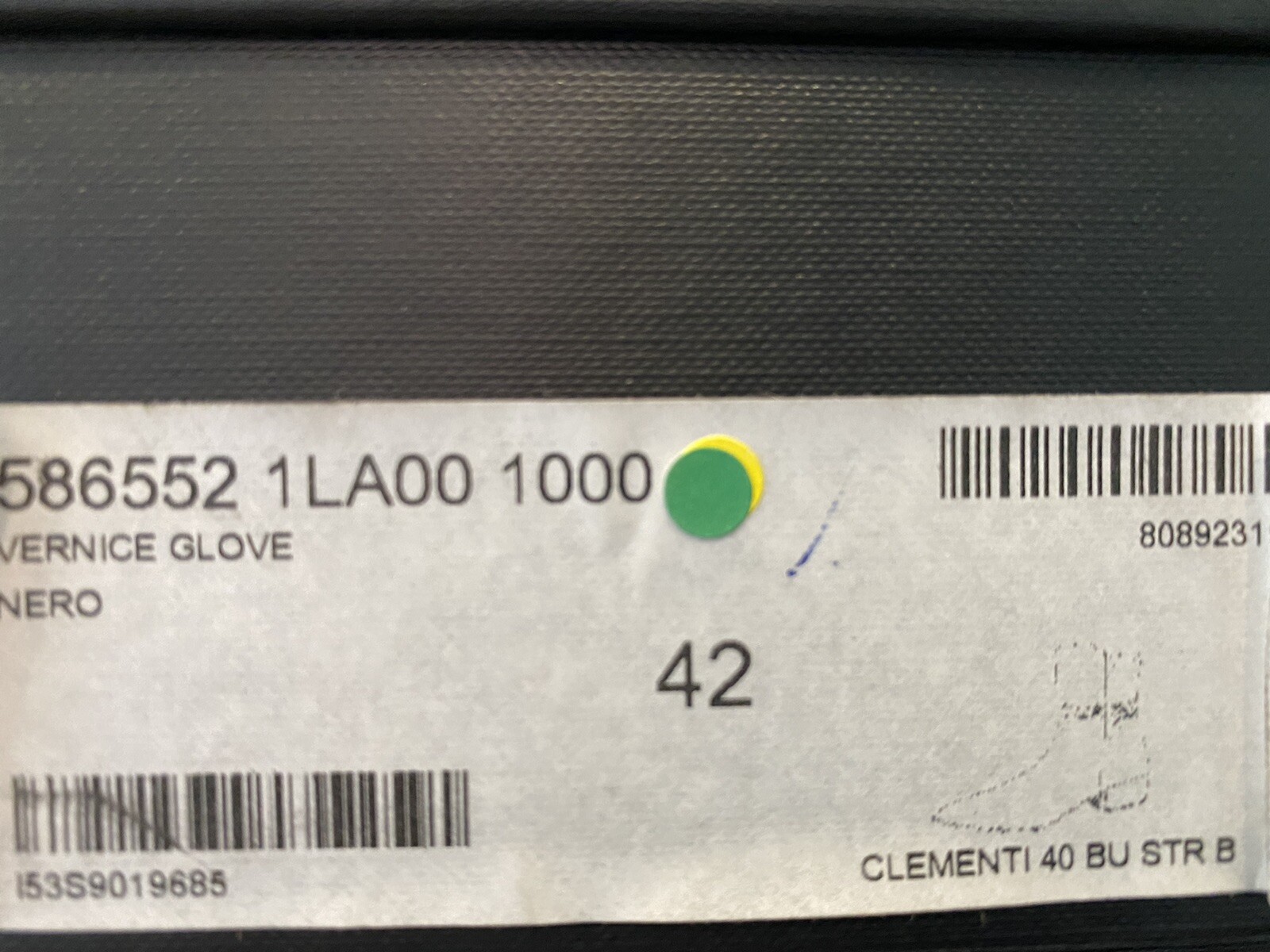 Stivaletti Clementi Saint Laurent neri in vernice da $1.000 taglia US 9 Made in Italy