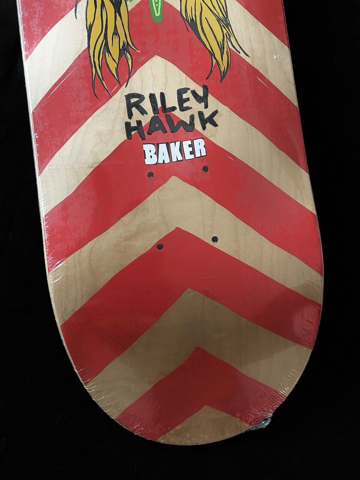 SUPER RARE RILEY HAWK Chicken Skull Tony Hawk Baker Skateboard