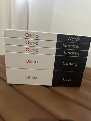 Osmo Learning Lot - Base, Numbers, Words, Tangram & Coding