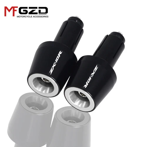 Handle Bar Handlebar Grips Cap End handle Plugs cap For KAWASAKI ZX10R ZX-10R - Picture 7 of 27