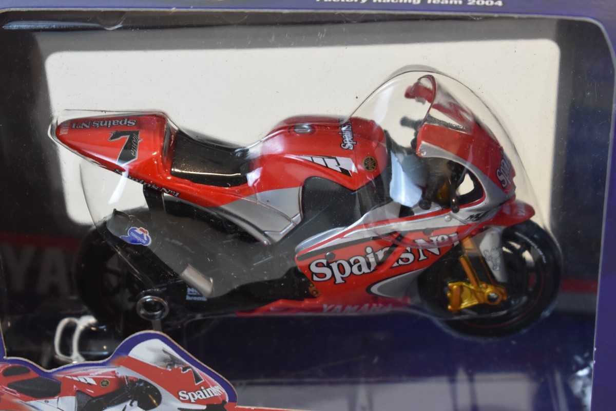 Maisto 1:18 Yamaha YZR-M1 Gauloises Fortuna Carlos Checa Diecast