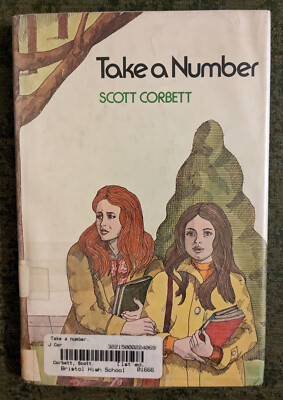 Take a Number by Scott Corbett - rare hardcover book - 1974