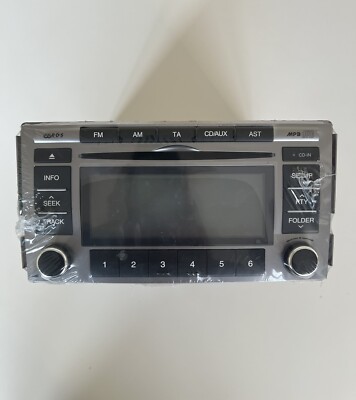 Hyundai Stereo CD Radio, PA910CME-RDS Model. 96180-2B530 part number. Brand New