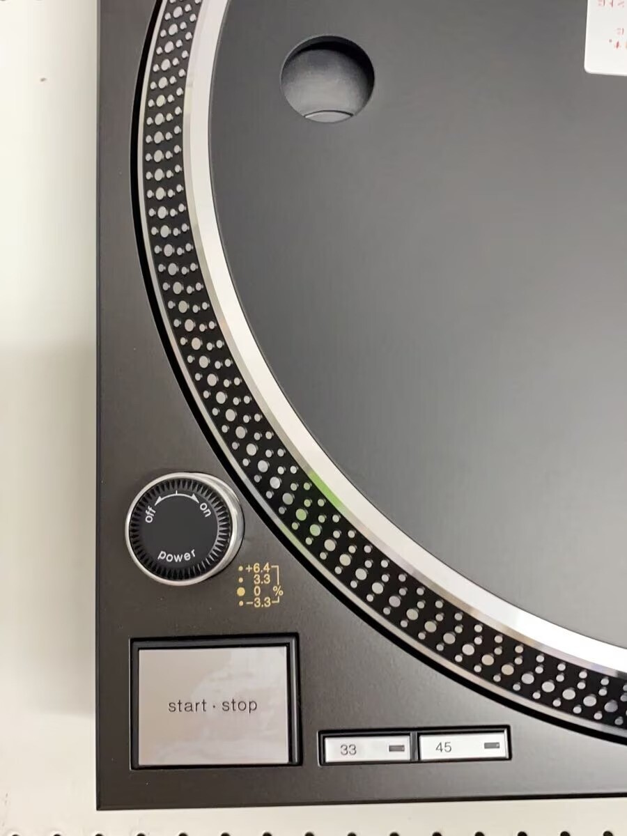 SL 1200 Mk6 Technics Turntable Direct Drive Black for sale
