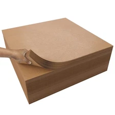 Kraft Paper Sheets - 15 x 15 in. - 480 Sheets of Brown Wrapping Paper – Heavy...