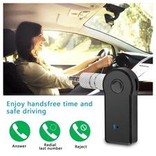 1PC Wireless BT 3.5mm AUX Audio Stereo Music Car Receiver Adapter