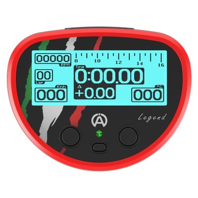 Alfano Legend GPS Kart Rundentimer - High Speed 25Hz, genaue Runden-/Splitzeiten