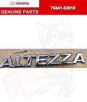 Toyota Original 00-05 Altezza Logo Name Heck GepÄCk Emblem Badge 75441-53010 Neu