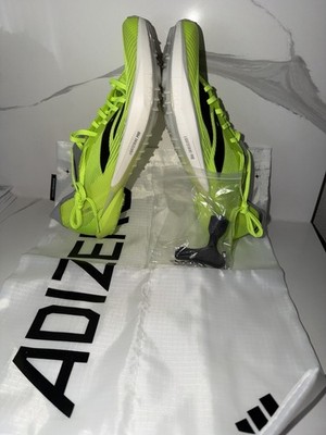 Adidas Adizero Ambition Lucid Lemon Track Cleats Spikes IH5798 Mens Size 8.