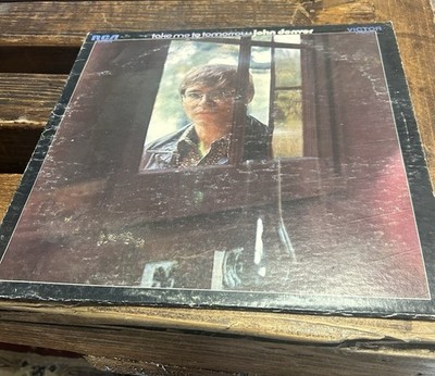 VINYL RECORD LP JOHN DENVER TAKE ME TO TOMORROW RCA RECORDS LSP-4278