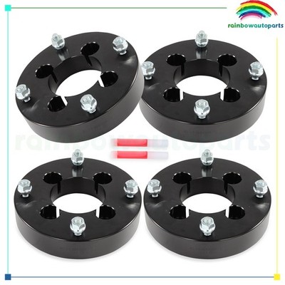 4P 1.5'' 4/110 to 4/156 Wheel Adapters 3/8''x24 For Honda Yamaha to Polaris Wheels