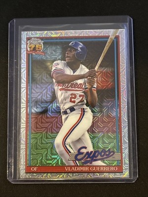  Vladimir Guerrero 2026 Topps Series 1 Baseball Chrome Mojo #91C-9 Expos