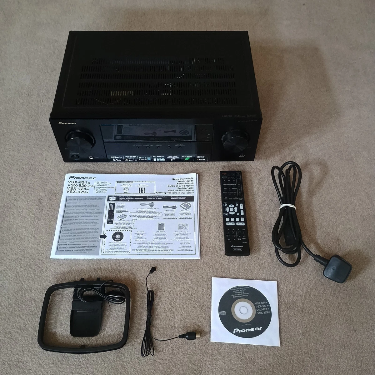Pioneer 5.1 Channel Home Audio Receivers for sale | eBay UK