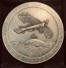 1911 - 1936 Deutsches Reich Stuttgart Jubil&auml;ums Sternflug Cannstatter Wasen