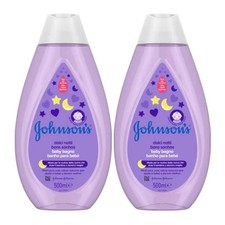 Johnson Johnson Baby Bedtime Bath, 500ml 16.9 fl oz Pack of 2