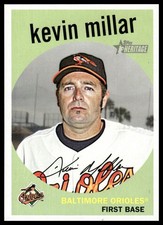2008 Topps Heritage #607b Kevin Millar Baltimore Orioles NM+