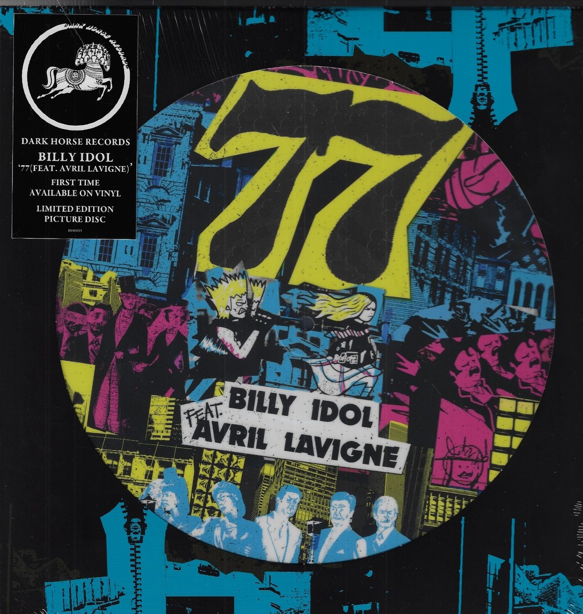 Billy Idol LP picture disc ビリーアイドル　ピク盤 BILLY IDOL AVRIL LAVIGNE 77 PICTURE DISC RSD BLACK FRIDAY 2025