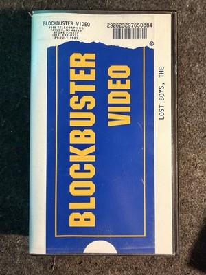 The Lost Boys VHS movie. FULL LENGTH SCREENING COPY. Rare screener