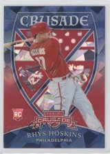 2018 Panini Chronicles Crusade Blue Ice Prizm /149 Rhys Hoskins #3 pr9