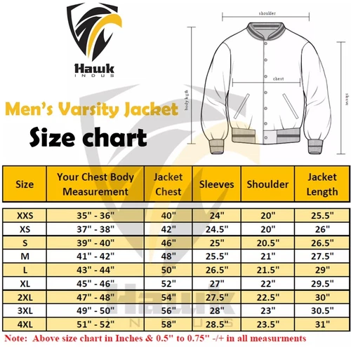 Varsity Black Wool Sheep Baseball Jacket