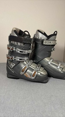 HEAD Edge 10.0 HP Ski Boots US Men's 10 Mondo Gray Black Silver