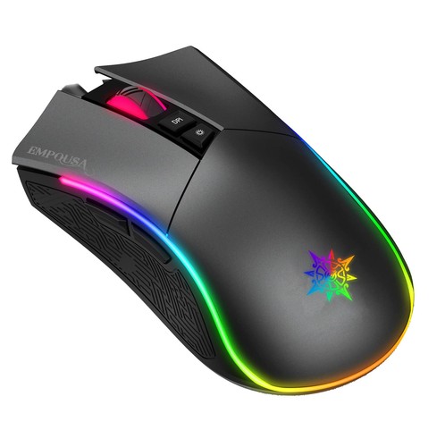 Inca IMG-GT19 PRO Optical Gaming Mouse 4800 DPI RGB Logo Effect - 第 1/8 張圖片