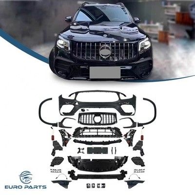 For 2020-2023 Mercedes X247 GLB 35 Front Bumper Complete Kit w/grille
