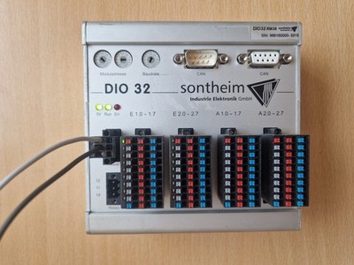 Sontheim DIO32 Digital IO Modul 24V CAN   Industrie I/O Module 24V CAN