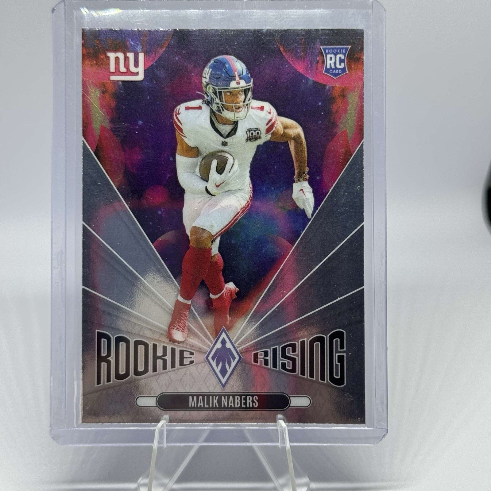 2024 Phoenix Rookie Rising Wave Malik Nabers RC