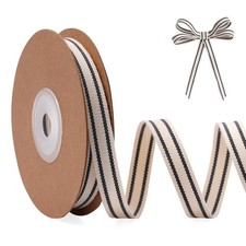 Cute Stripe Ribbon for Gift Cake Present Wrapping Craft DIY, Fun Ribbon with ...