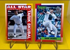Tarik Skubal 2025 Topps Series 2 - 1990 Topps Baseball All-Stars #90AS-1