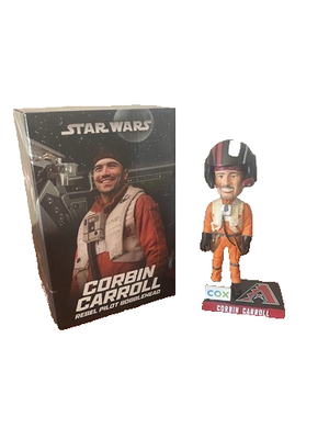 Corbin Carroll ボブルヘッド ルーキー・オブ・ザ・イヤー Corbin Carroll 2023 and 2025 Diamondbacks Rookie Season Star