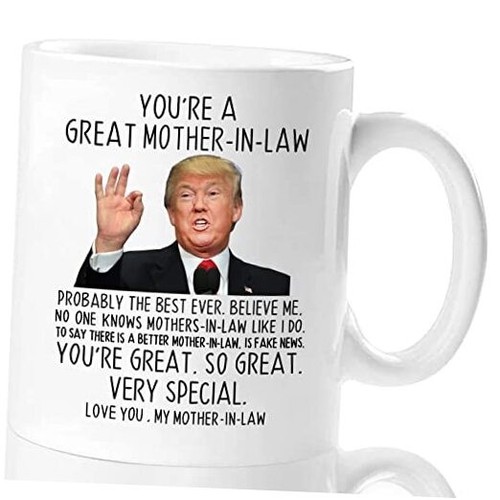 Funny Gifts for Mother-in-law, You're A Great Mother-in-law Coffee Mug 11 Oz,