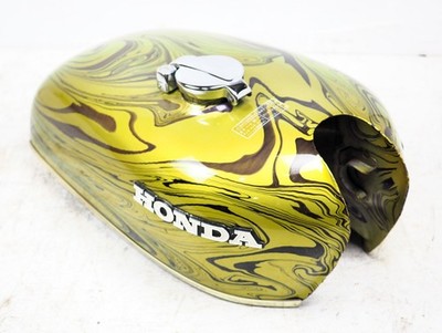 Seltene Marmor Vintage OEM HONDA CB350 CB250 Flying Dragon Benzin Kraftstofftank