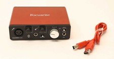 Focusrite Scarlett Solo 2nd Gen USB Audio Interface 2-Ch Phantom 24-bit 192kHz