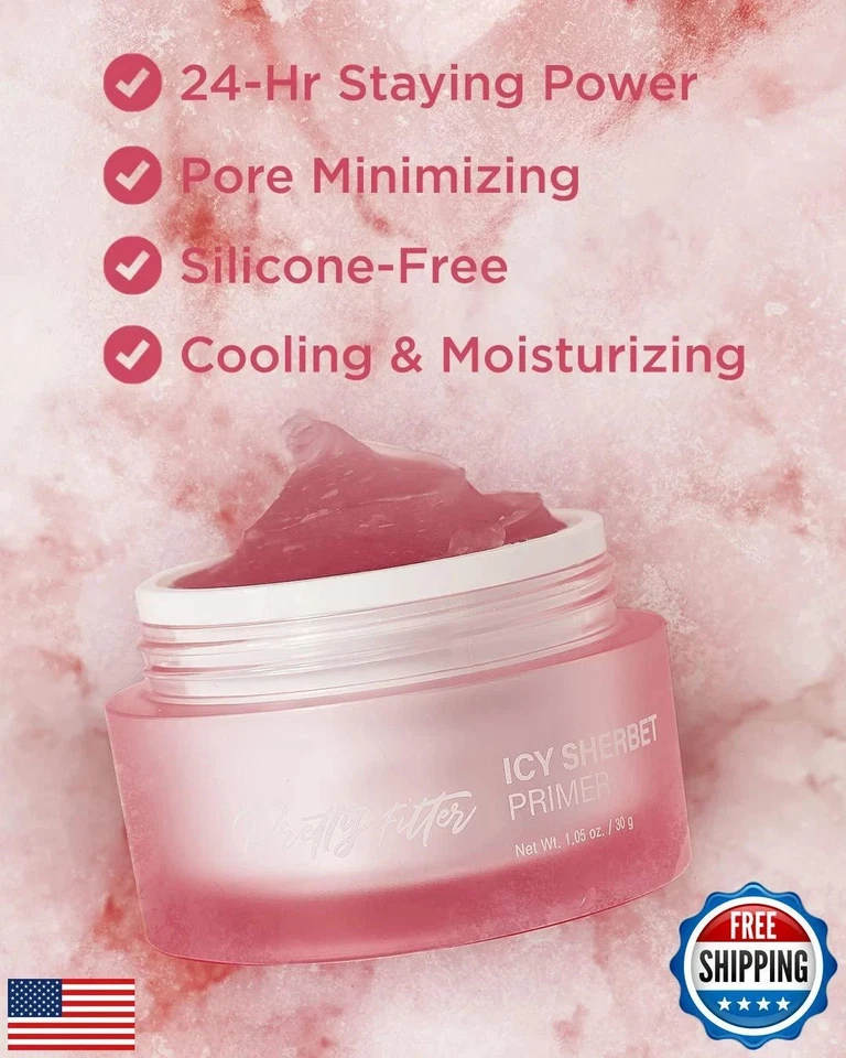 TOUCH IN SOL Icy Sherbet Primer + Redness Correcting Base Set - Silicone Free - Image 3 of 4