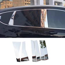 Pre-Cut Window Pillar Posts Molding Cover Trim For Honda CRV CR-V 2023-2026