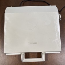 Smith Corona 1957 Electric TypeWriter Beige Vintage Retro thumbnail