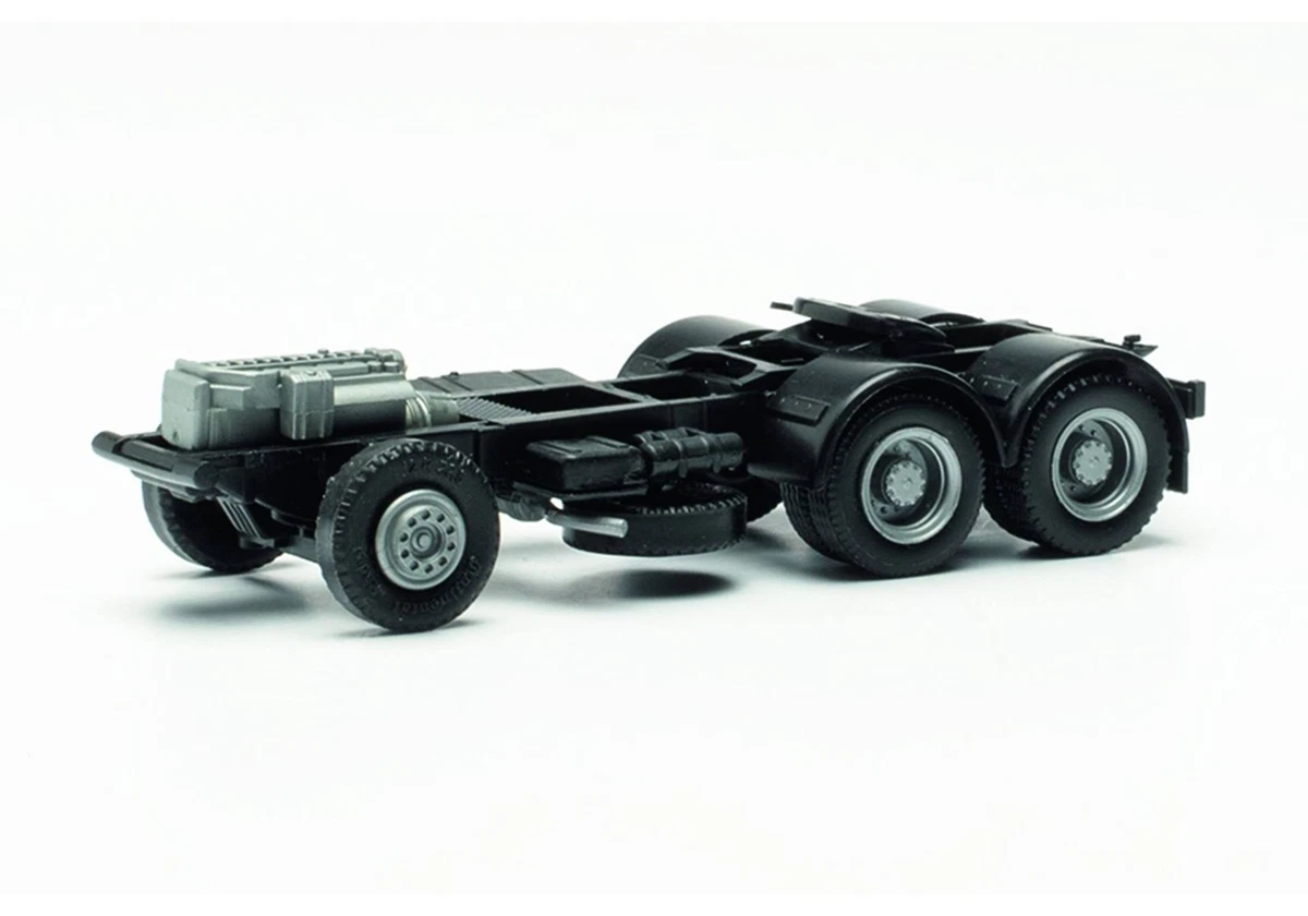Herpa MAN TGX GX Trattore Pesante 4 Assi Nero 570745 In Scala 1:87