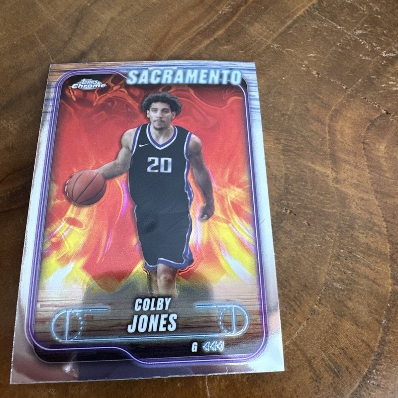 2024-25 Topps Chrome - Colby Jones #192