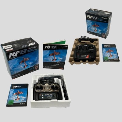 REAL FLIGHT RF8 RC FLIGHT SIMULATOR 2 PIECE SET #4e1b59
